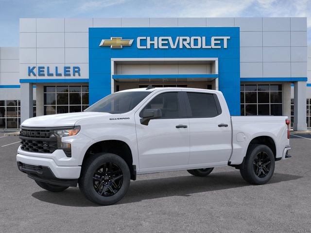 New 2026 Chevrolet Silverado 1500 Custom w/ LPO, Dark Essentials Package RWD image 2