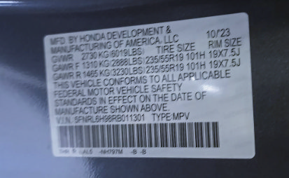 Used 2024 Honda Odyssey Elite image 8