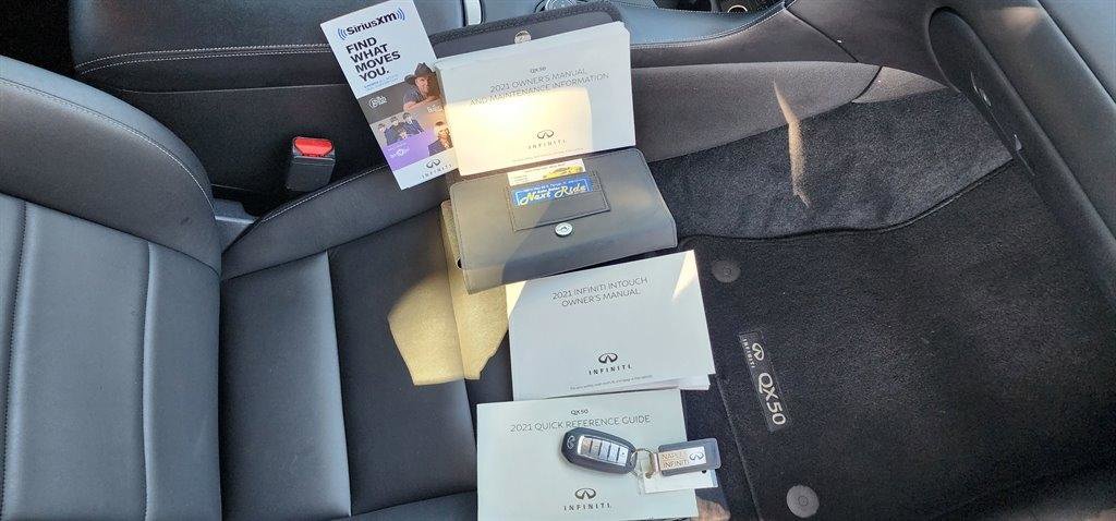 Used 2021 INFINITI QX50 Luxe image 28