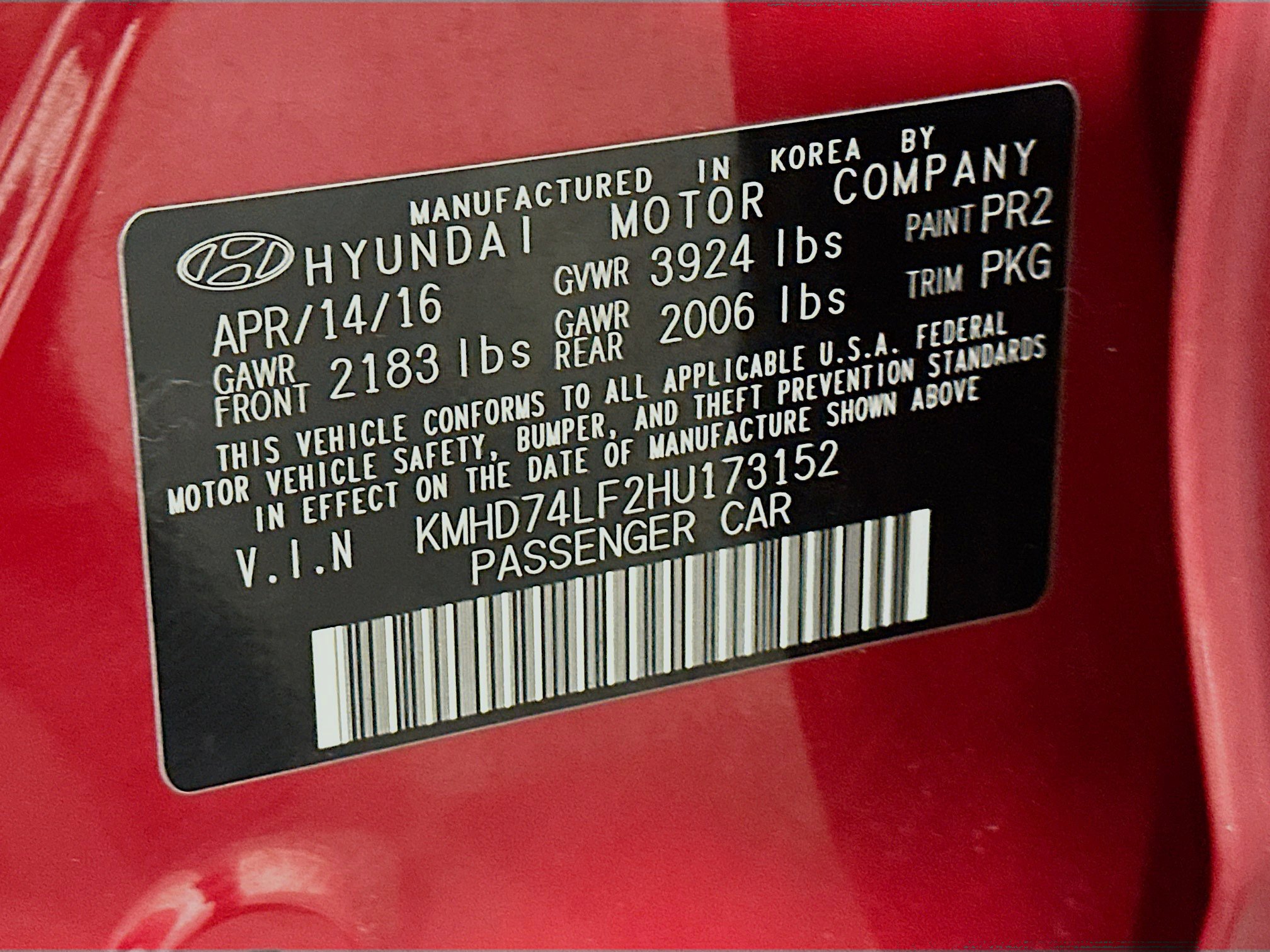 Used 2017 Hyundai Elantra SE FWD image 12
