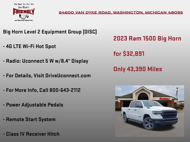 Used 2023 RAM 1500 Big Horn image 30
