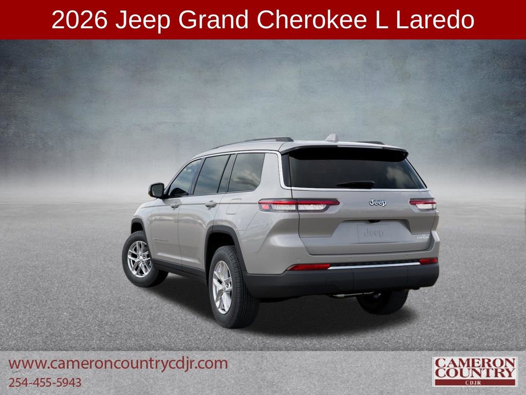 New 2026 Jeep Grand Cherokee L Laredo RWD image 3
