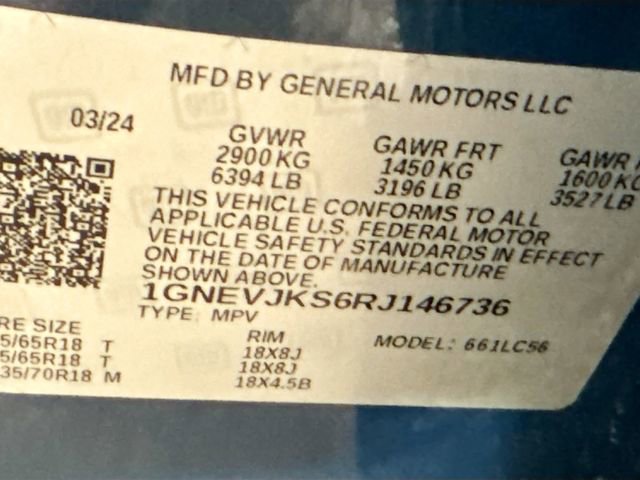 Used 2024 Chevrolet Traverse Z71 AWD/4WD image 33