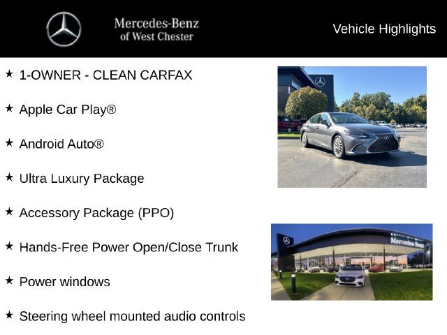 Used 2021 Lexus ES 350 Ultra Luxury w/ Accessory Package FWD image 5