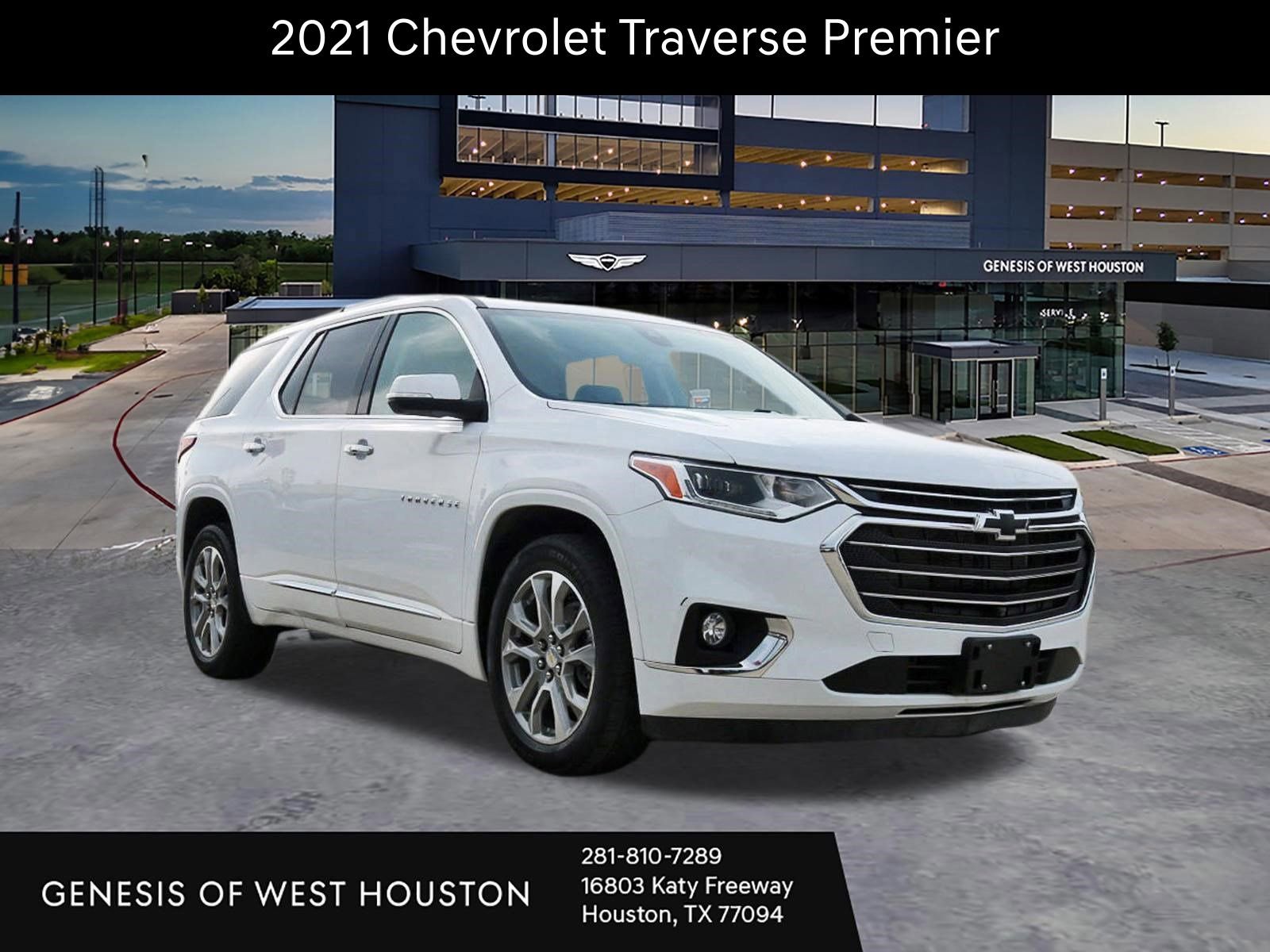 Used 2021 Chevrolet Traverse Premier w/ LPO, Floor Liner Package