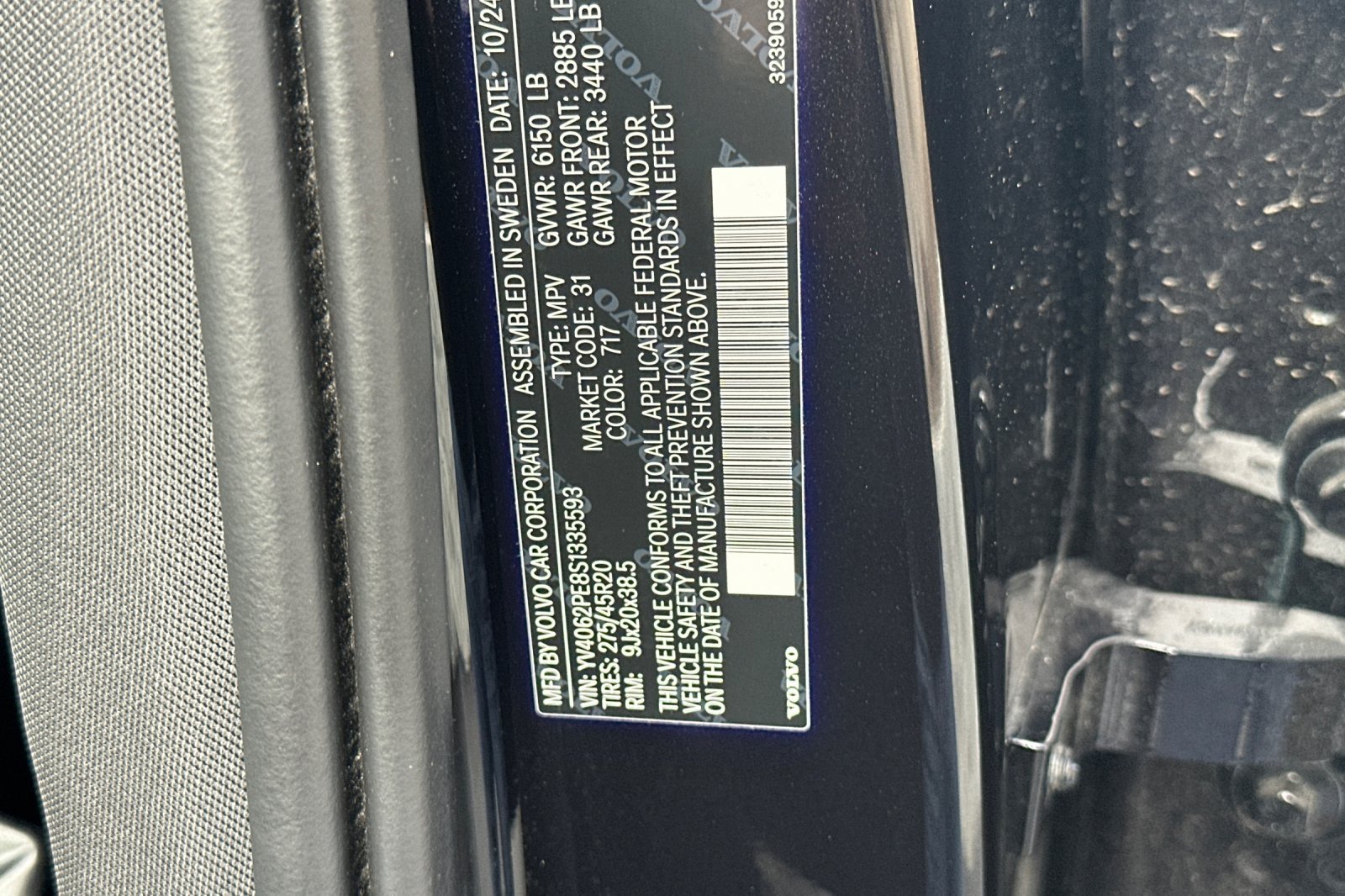 Certified 2025 Volvo XC90 B6 Plus AWD/4WD image 37