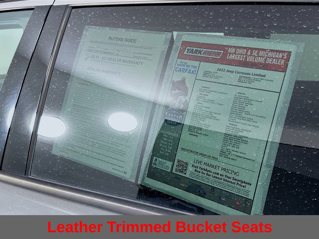 Used 2022 Jeep Compass Limited image 14