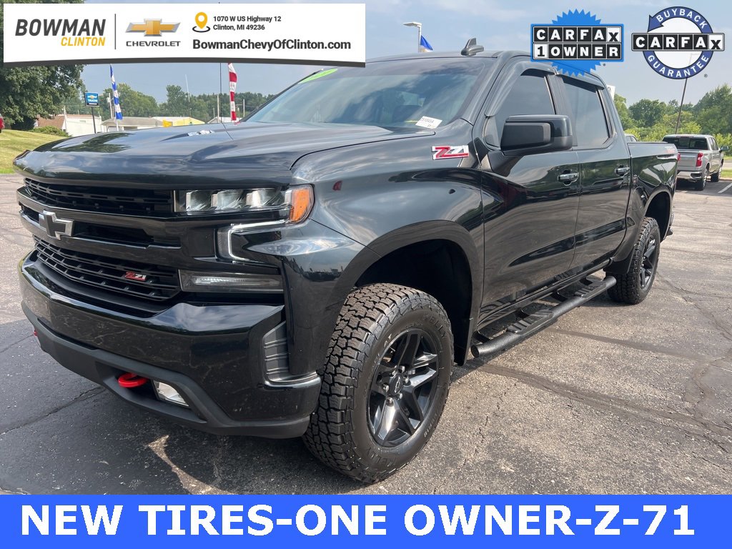 Used 2021 Chevrolet Silverado 1500 LT Trail Boss w/ Bed Protection Package