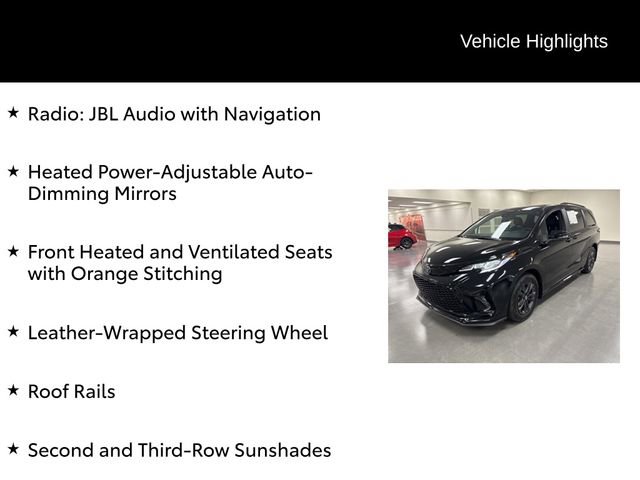 Used 2025 Toyota Sienna XSE w/ XSE Premium Package image 8