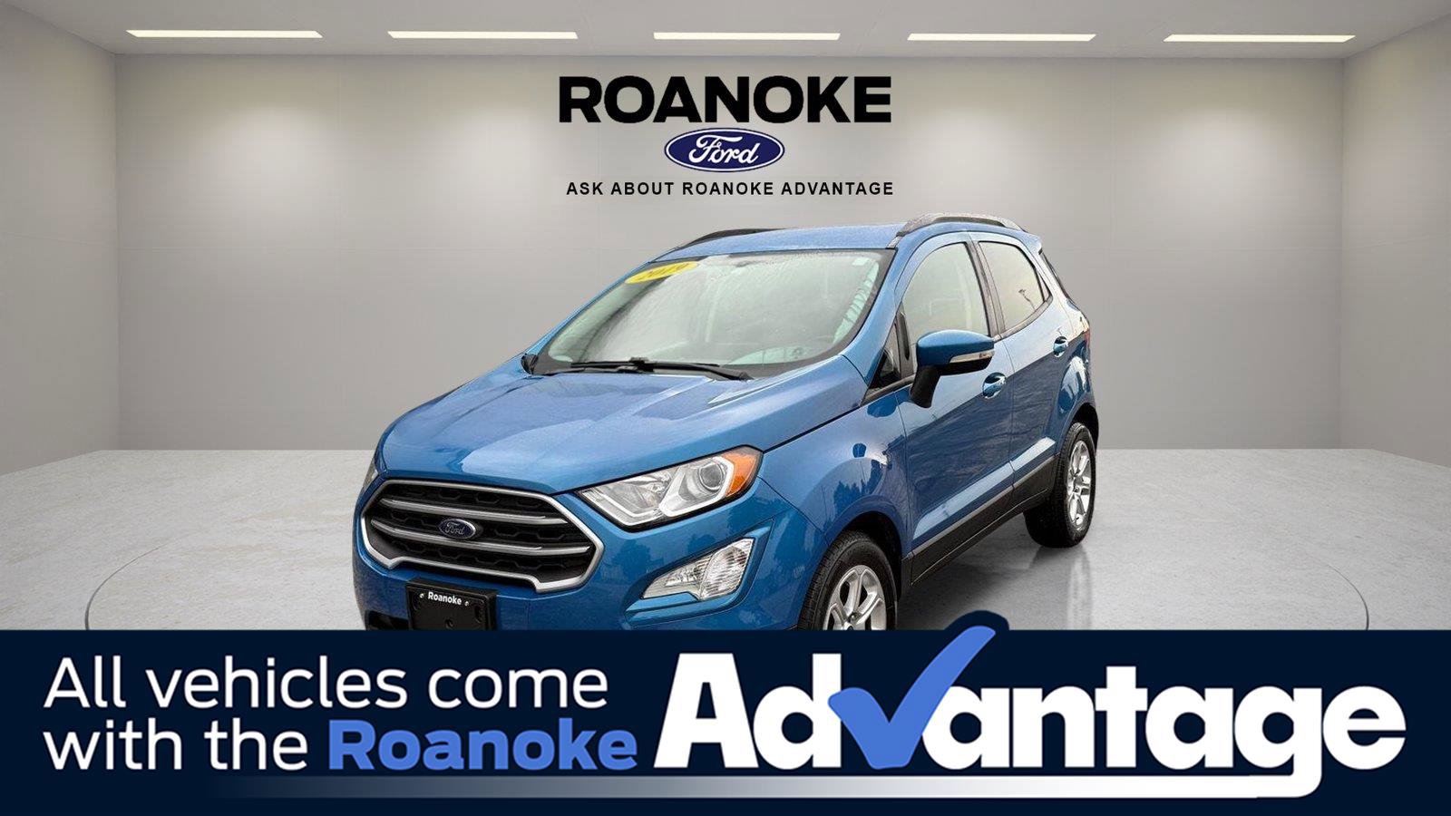 Used 2019 Ford EcoSport SE w/ SE Convenience Package