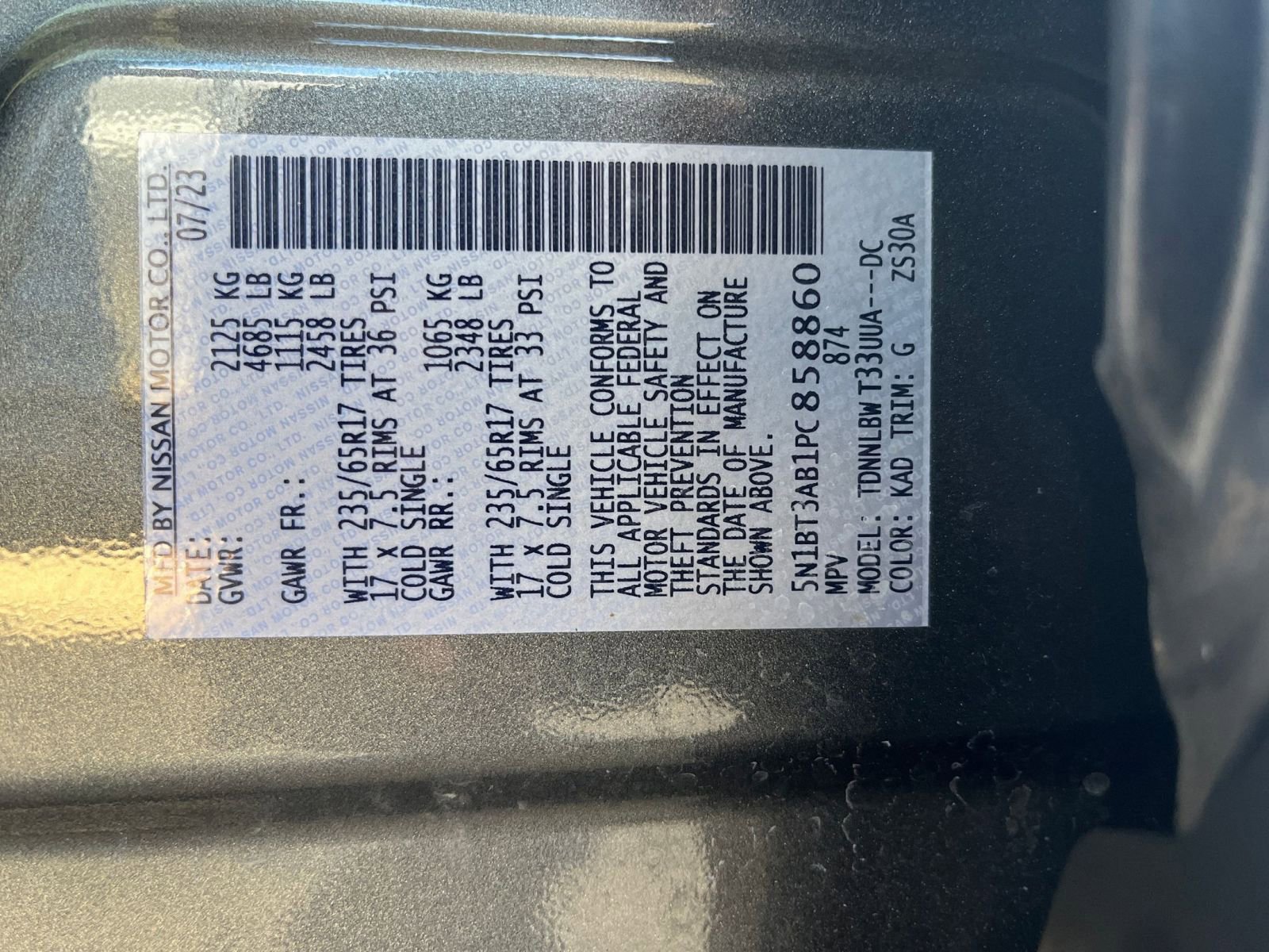 Used 2023 Nissan Rogue S image 28