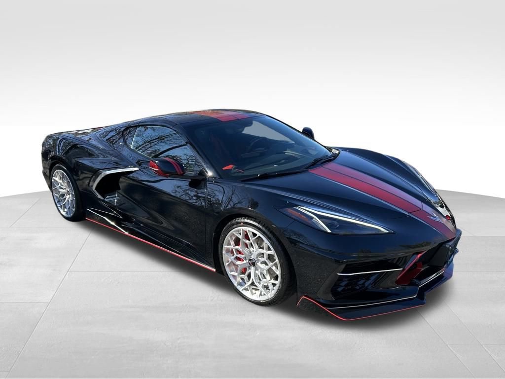 Used 2021 Chevrolet Corvette Stingray Preferred Cpe w/ Chrome Exterior Badge Package image 8