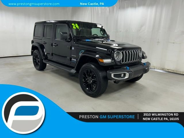 Used 2024 Jeep Wrangler Unlimited Sahara w/ Technology Group image 1