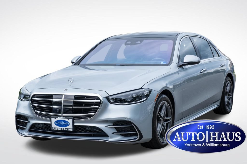 Used 2021 Mercedes-Benz S 580 4MATIC Sedan w/ AMG Line image 1