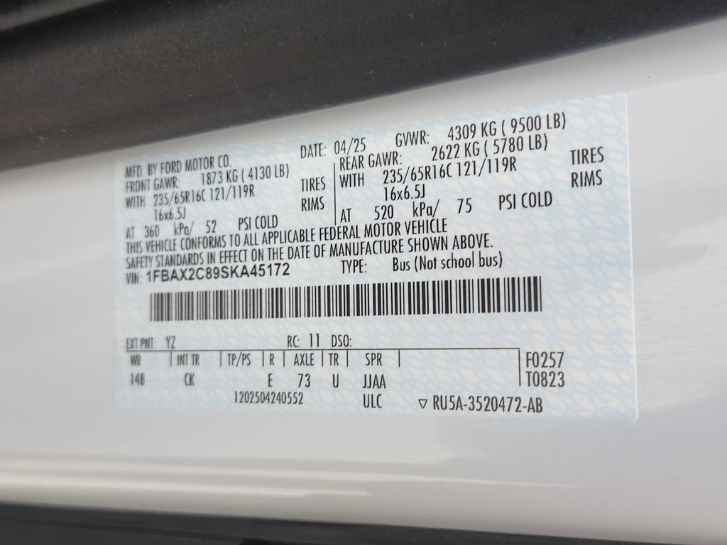 Used 2025 Ford Transit 350 XLT RWD image 32