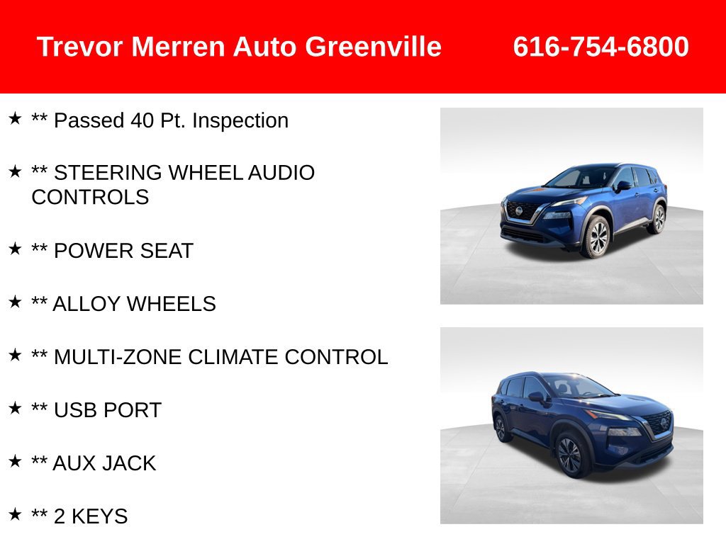 Used 2021 Nissan Rogue SV FWD image 12