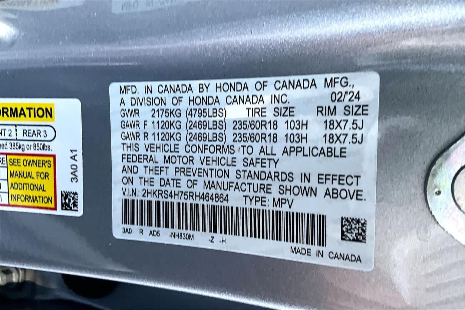 Used 2024 Honda CR-V EX-L image 33