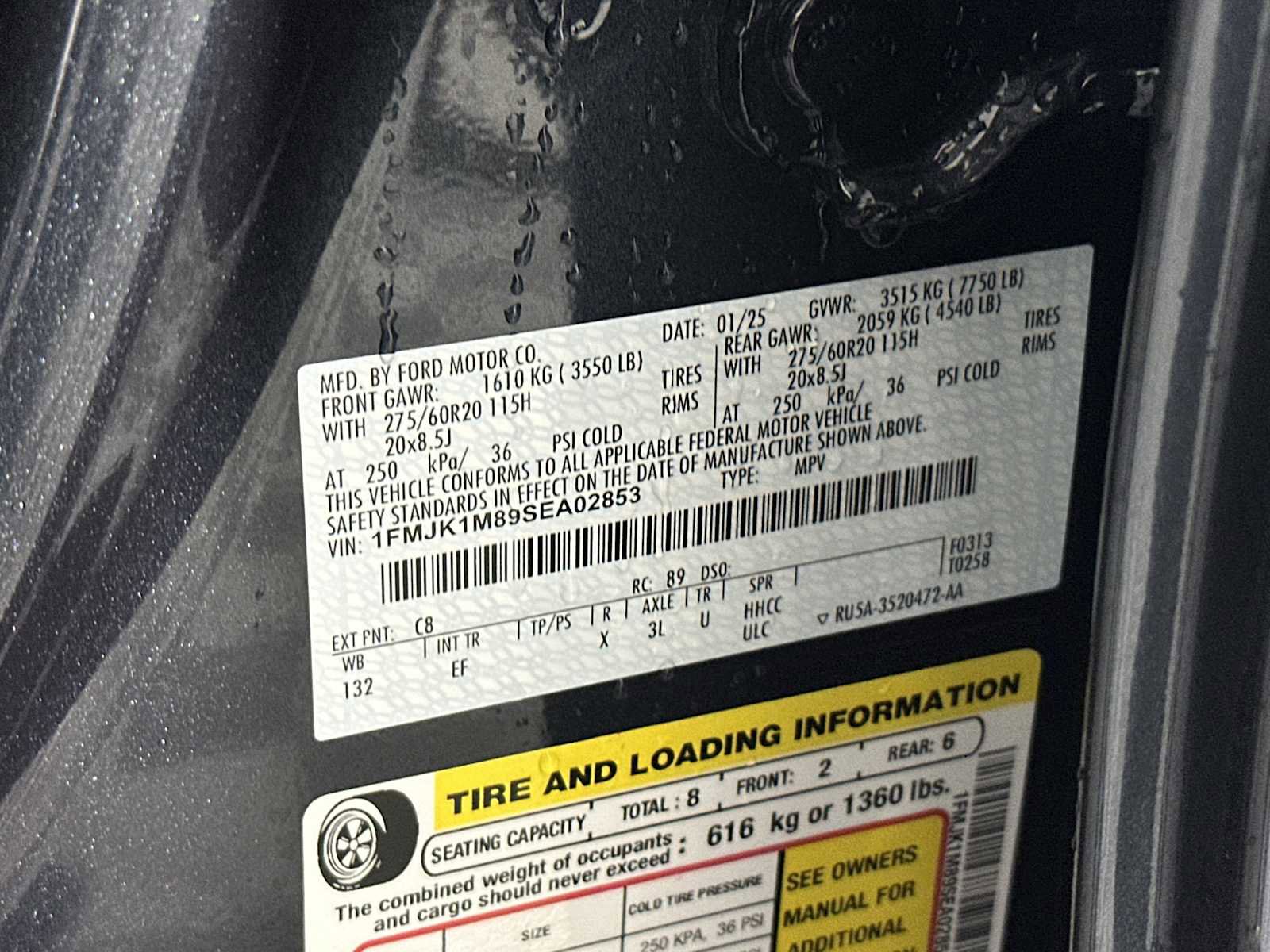 Used 2025 Ford Expedition Max Platinum AWD/4WD image 35