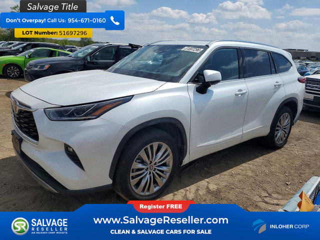 Used 2022 Toyota Highlander Platinum
