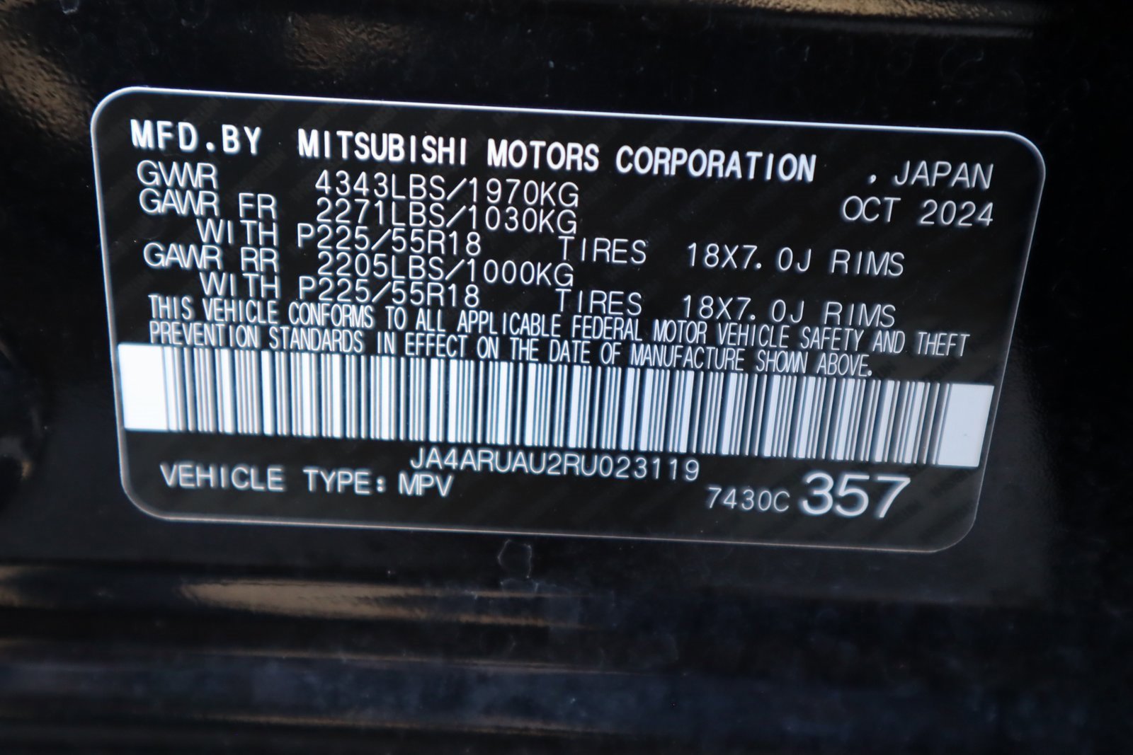 Used 2024 Mitsubishi Outlander Sport ES image 30