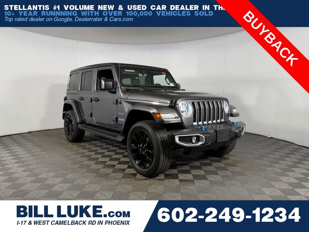 Used 2022 Jeep Wrangler Unlimited Sahara w/ Safety Group image 1