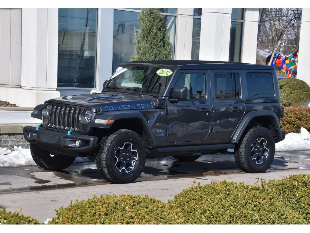 Used 2022 Jeep Wrangler Unlimited Rubicon 4xe w/ Steel Bumper Group image 7