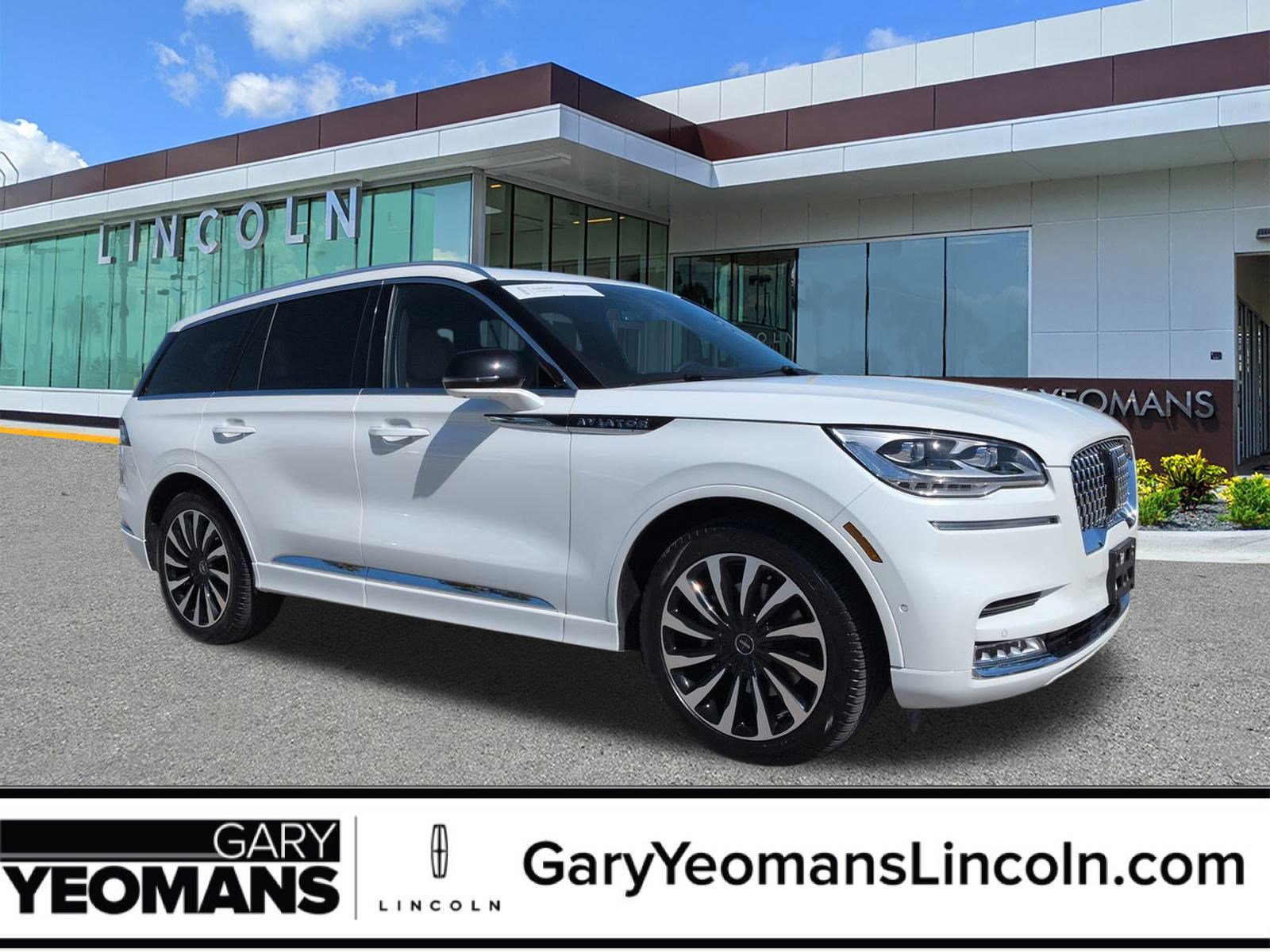 Certified 2023 Lincoln Aviator Black Label Grand Touring w/ Class IV Trailer Tow Package image 1