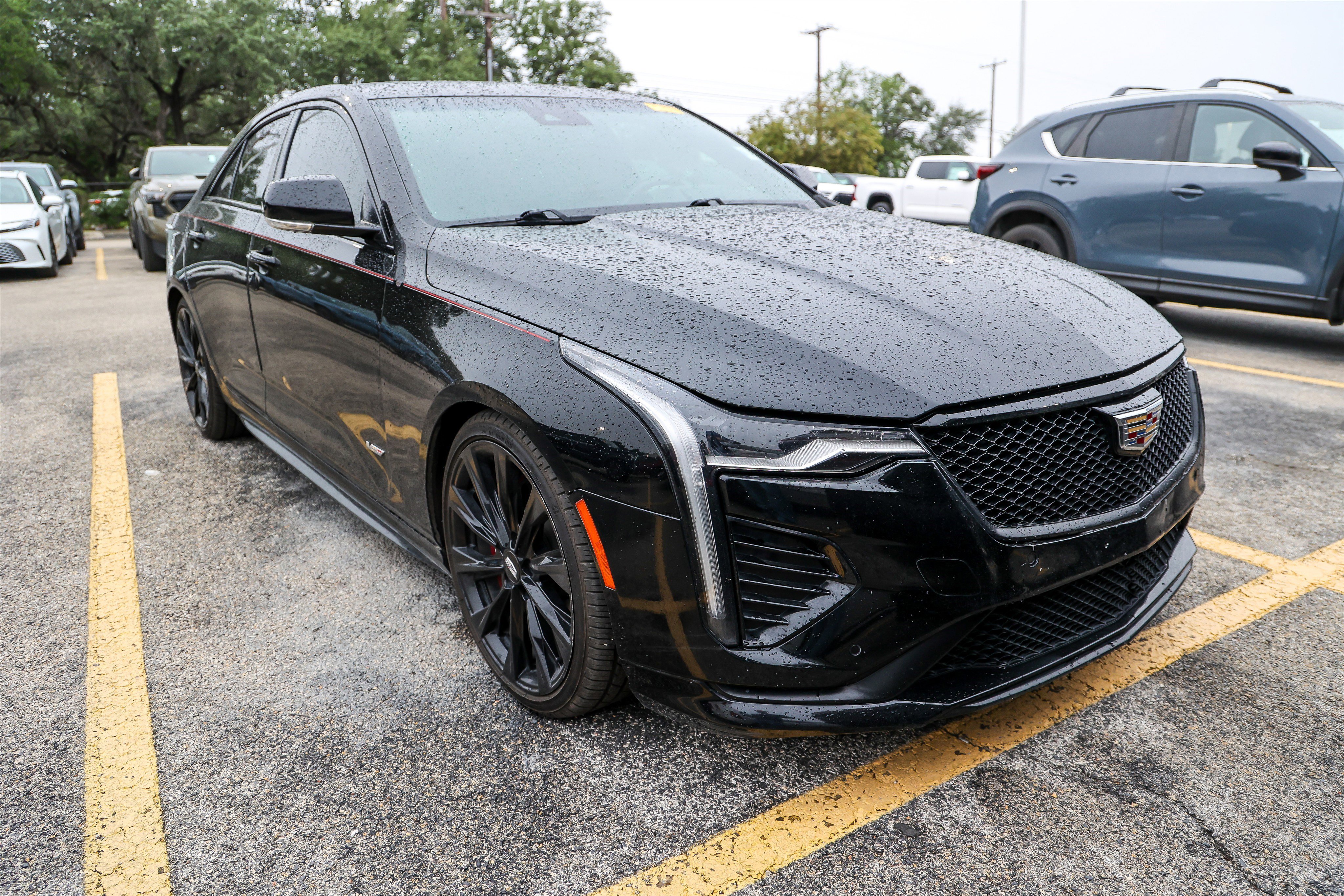Used 2021 Cadillac CT4 V w/ Climate Package RWD image 4