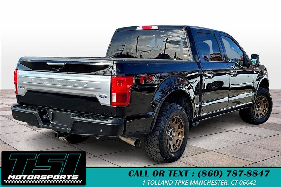 Used 2018 Ford F150 Platinum w/ Equipment Group 701A Luxury image 2
