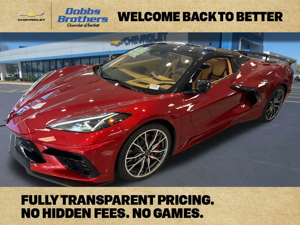 New 2026 Chevrolet Corvette Stingray Premium Conv w/ Z51 Performance Package RWD image 1