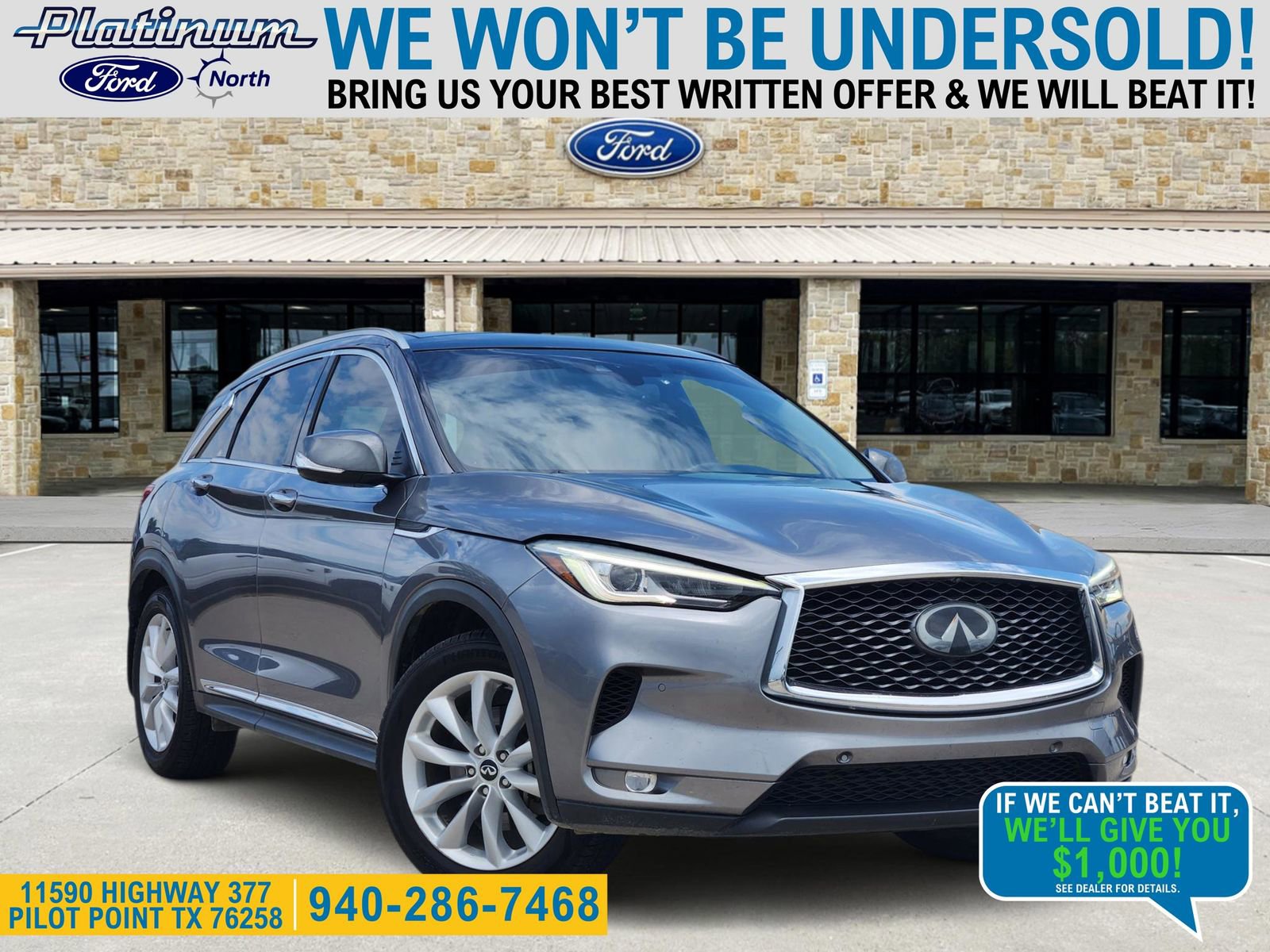 Used 2019 INFINITI QX50 Essential w/ Protection Package
