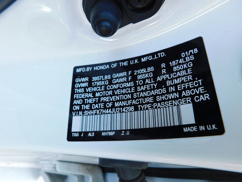 Used 2018 Honda Civic Sport image 8
