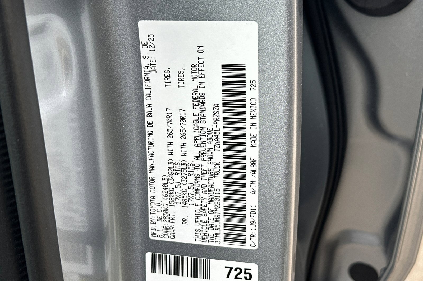 New 2026 Toyota Tacoma TRD Off-Road image 33