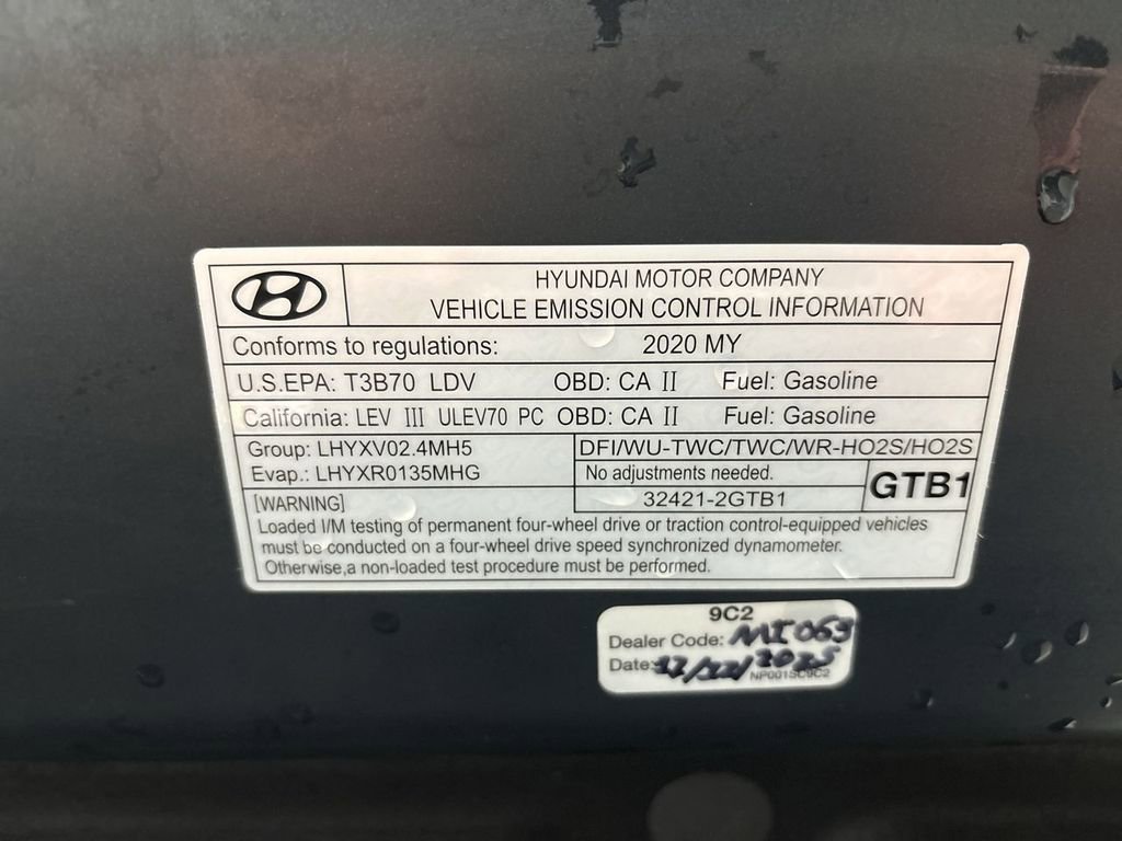 Used 2020 Hyundai Santa Fe SEL w/ Convenience + Premium Package image 19