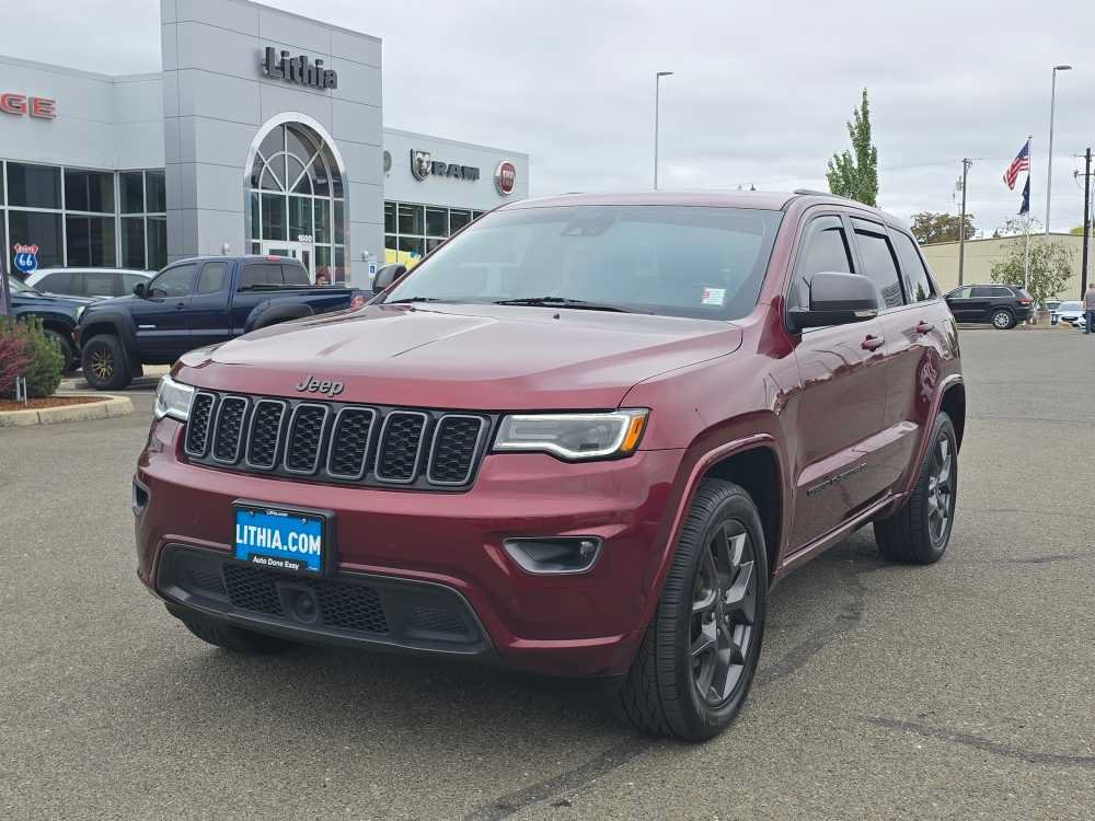 Used 2021 Jeep Grand Cherokee Limited w/ Quick Order Package 2GK 80th