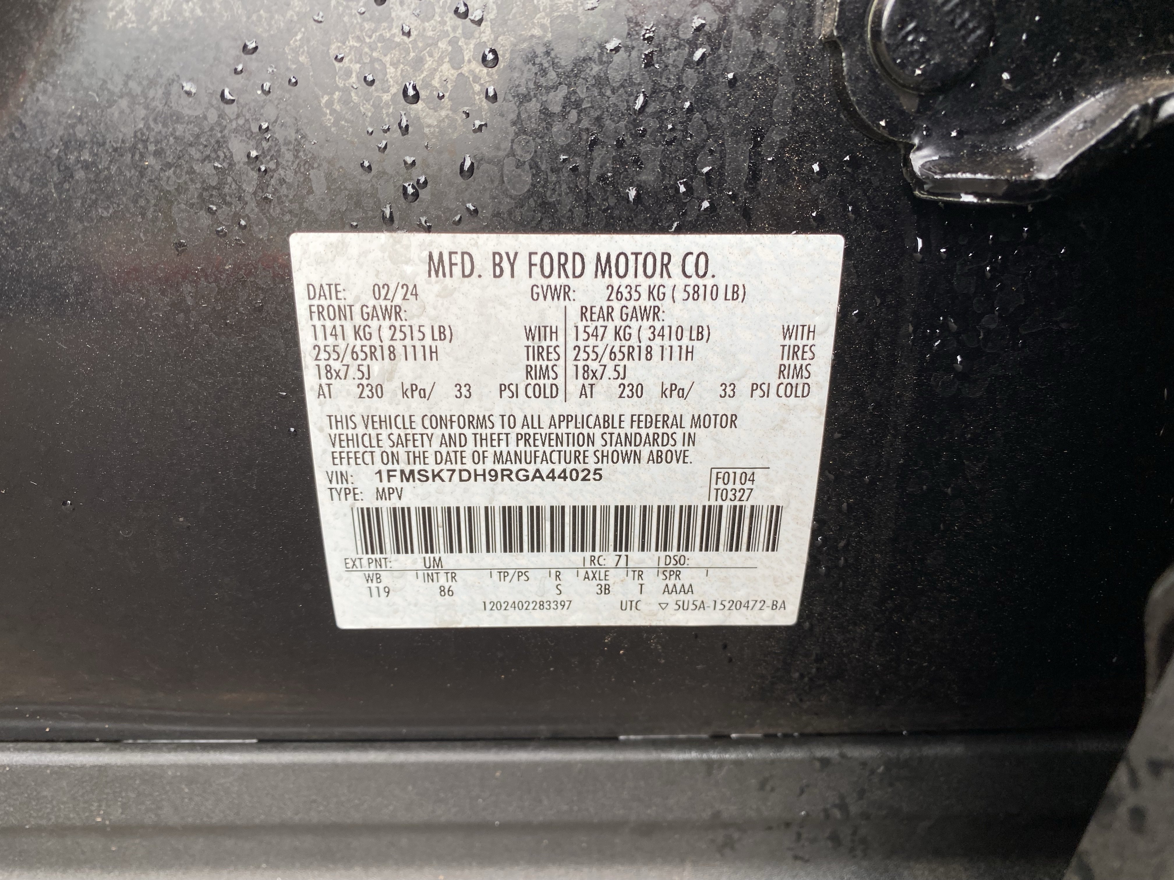 Used 2024 Ford Explorer XLT RWD image 34