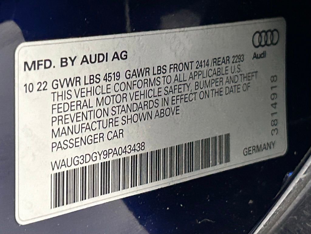 Used 2023 Audi S3 Premium w/ Convenience Package AWD/4WD image 30