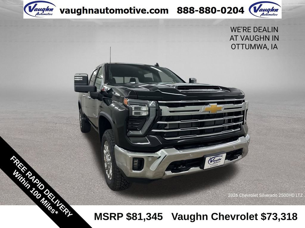 New 2026 Chevrolet Silverado 2500 LTZ w/ LTZ Premium Package