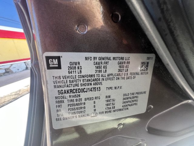 Used 2012 Buick Enclave Leather FWD image 9