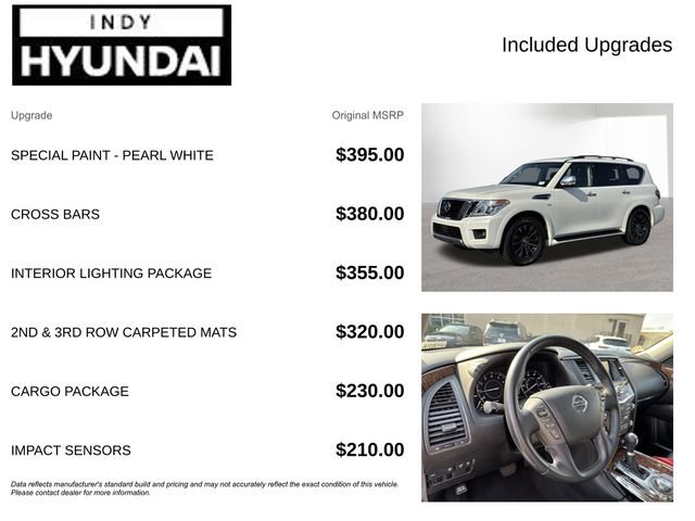 Used 2019 Nissan Armada Platinum w/ Interior Lighting Package image 4