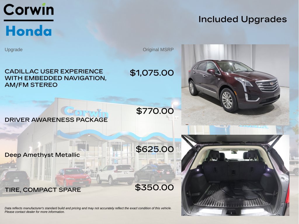 Used 2018 Cadillac XT5 Luxury w/ Driver Awareness Package AWD/4WD image 4