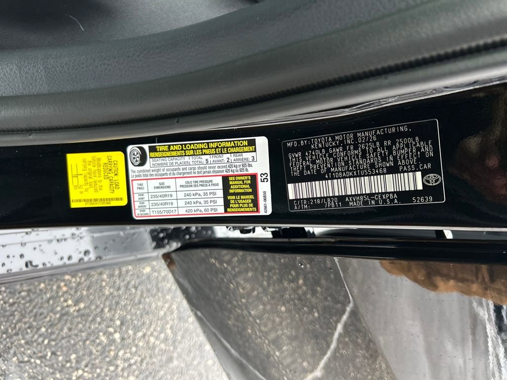 New 2026 Toyota Camry XSE image 29