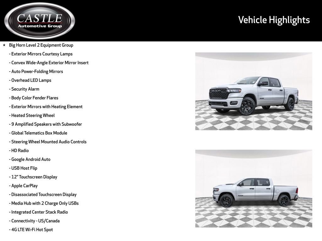 New 2026 RAM 1500 4x4 Crew Cab image 6