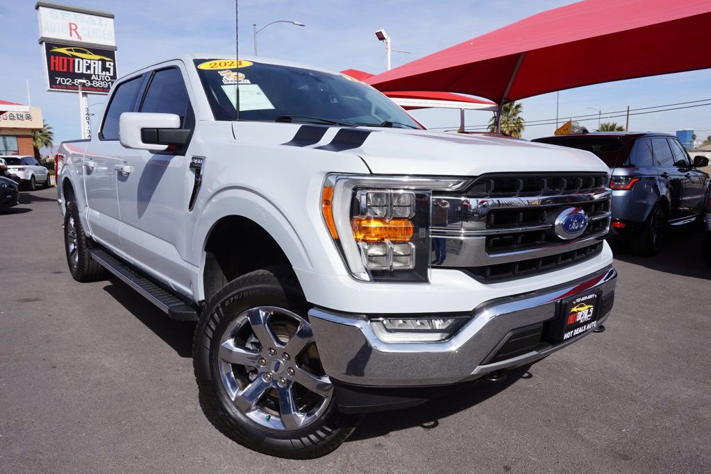 Used 2021 Ford F150 Lariat w/ Equipment Group 501A Mid image 2