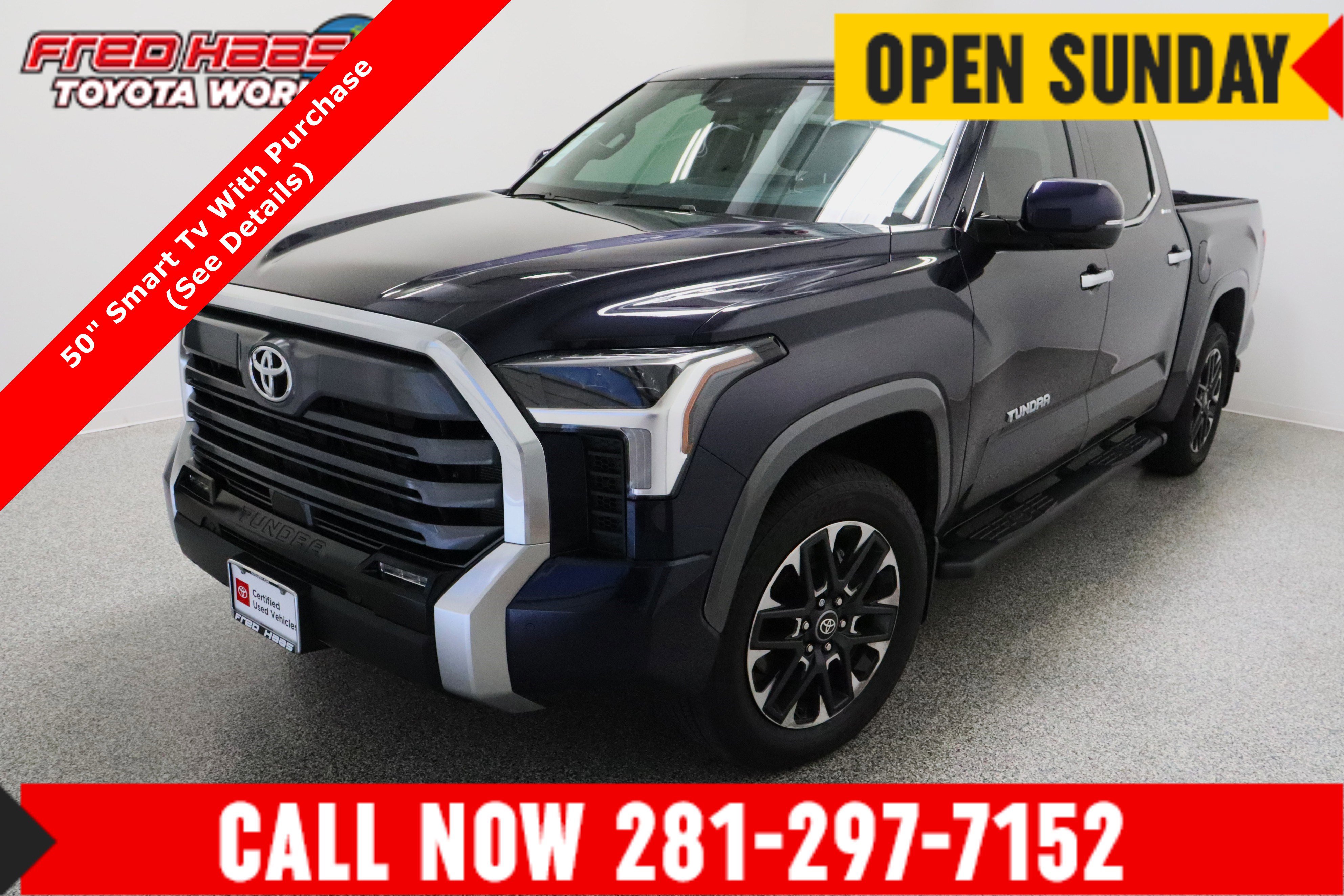Certified 2026 Toyota Tundra Limited w/ Power Package image 1