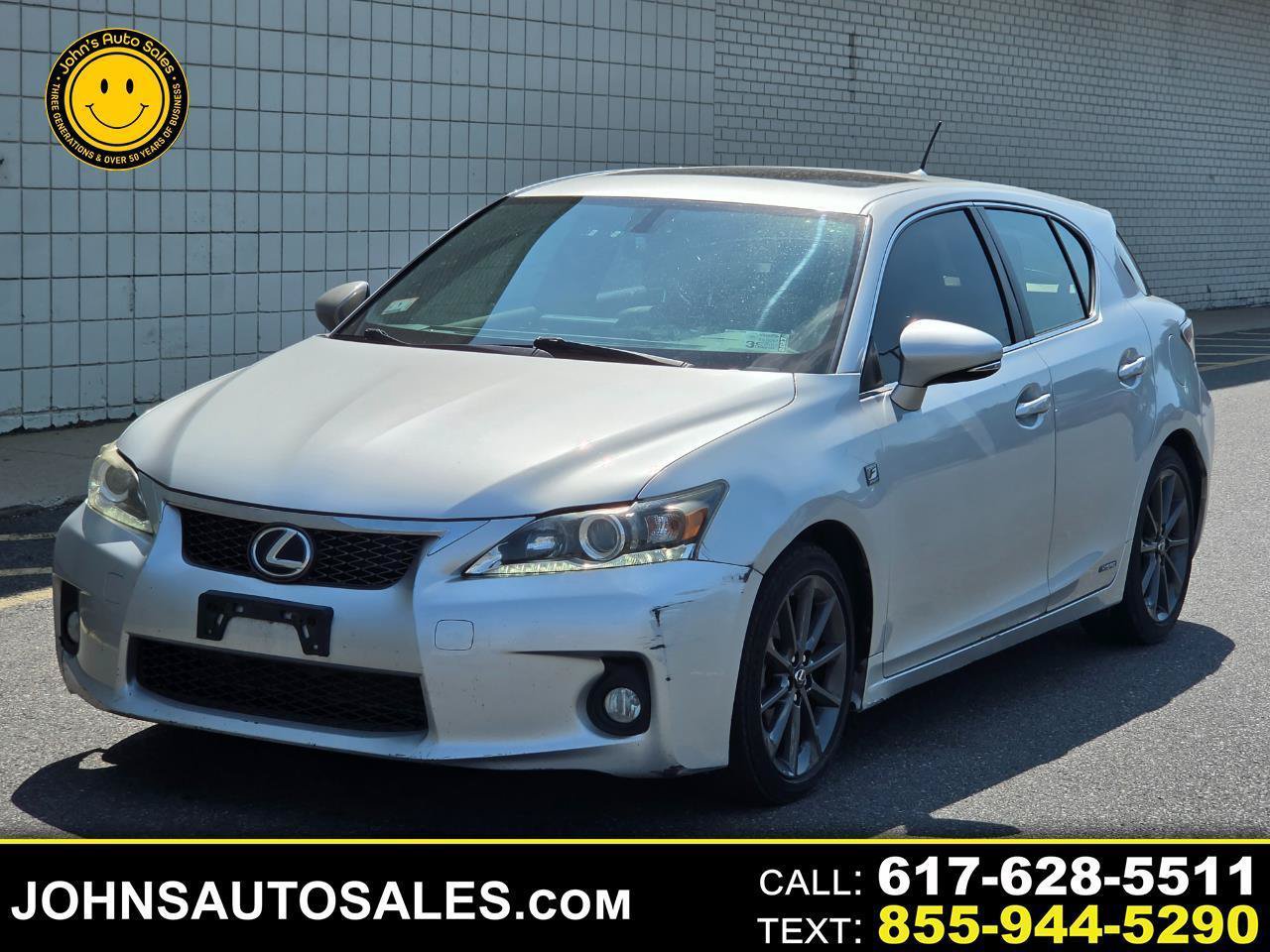 Used 2013 Lexus CT 200h w/ F Sport Pkg w/Nuluxe Trim
