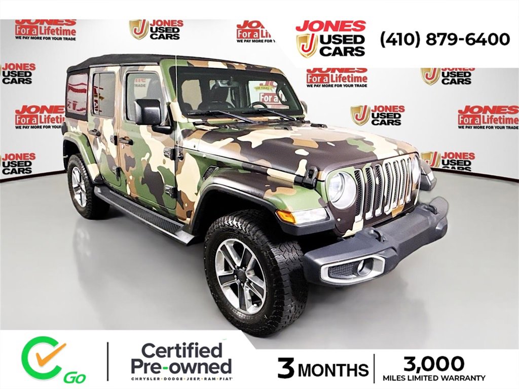 Used 2018 Jeep Wrangler Unlimited Sahara