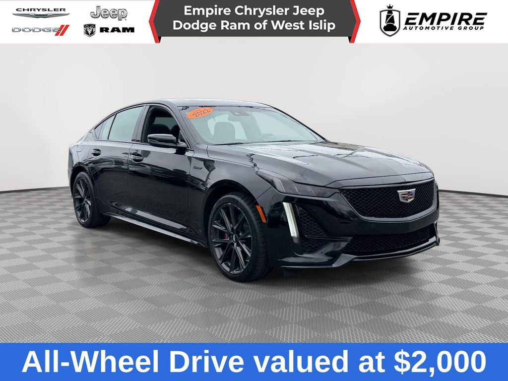 Used 2022 Cadillac CT5 V w/ Cold Weather Package AWD/4WD image 1