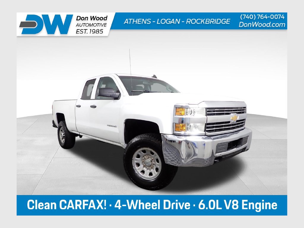 Used 2018 Chevrolet Silverado 2500 W/T w/ WT Convenience Package