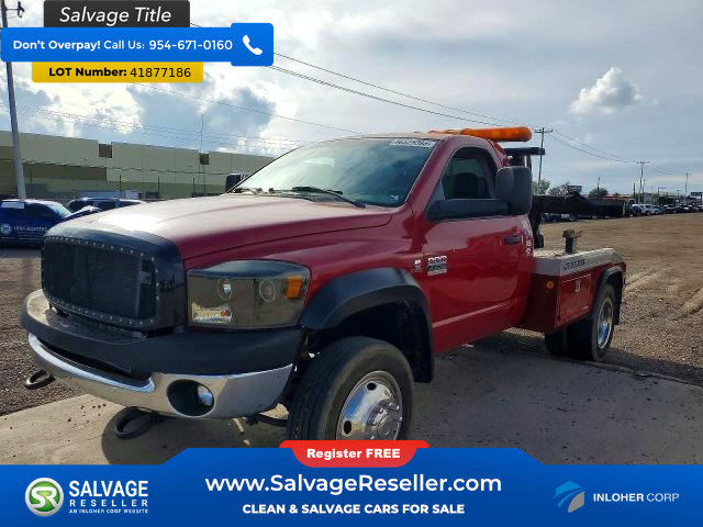 Used 2008 Dodge Ram 4500 Truck 2WD Regular Cab w/ 2GG SLT Cpos Pkg image 3
